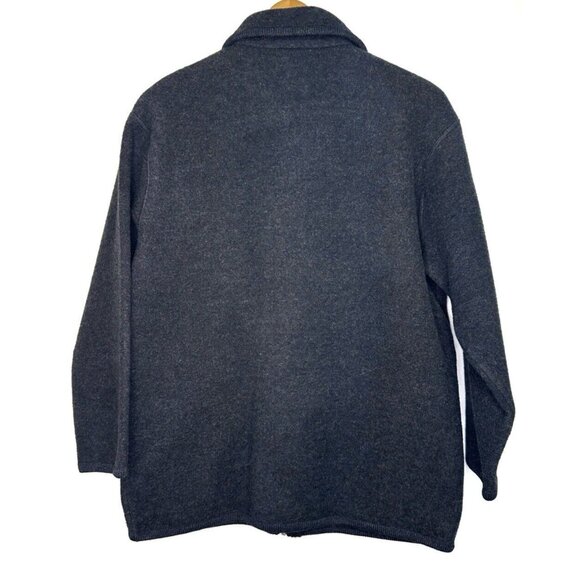 Jones New York Sport Women's Black Wool Jacket Size P/S Zipper Front Pockets - Picture 2 of 12